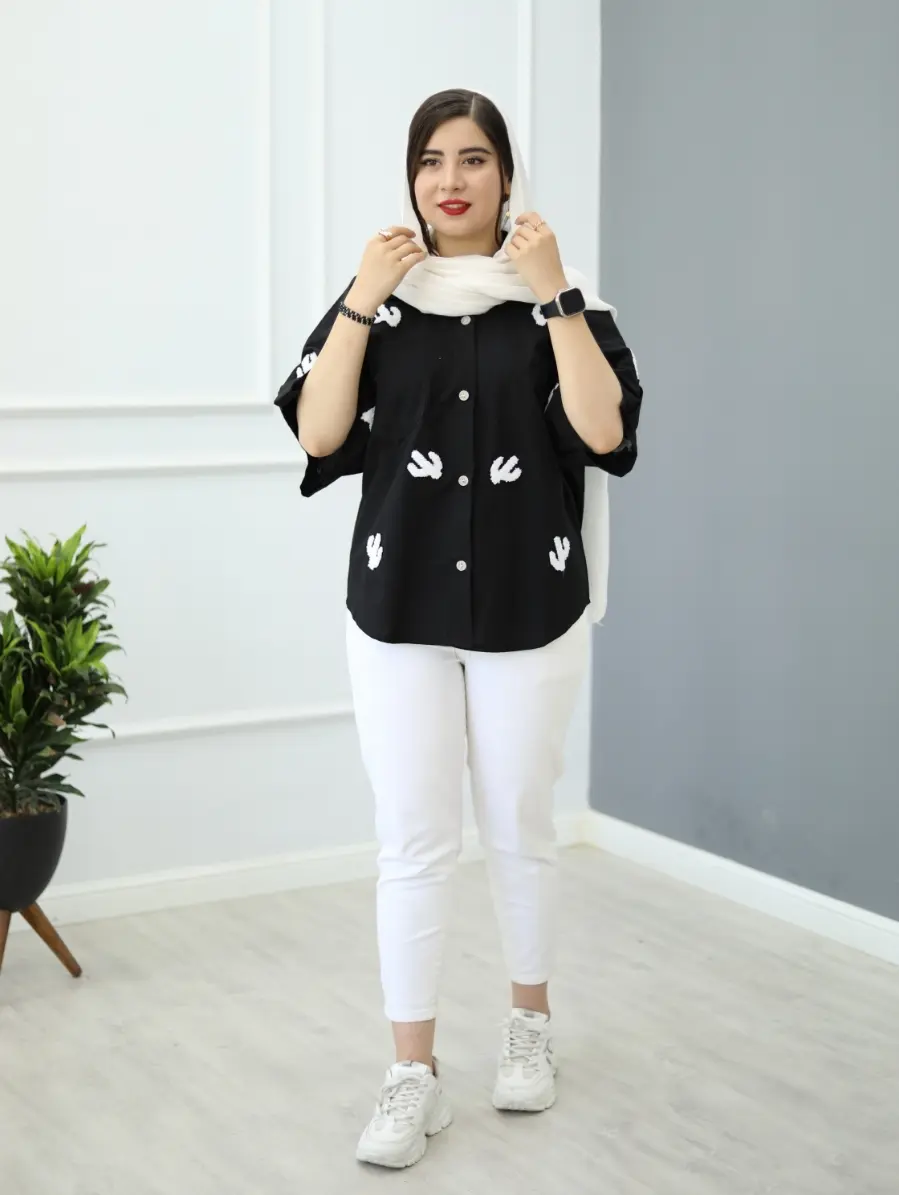 شومیز نیلای